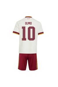 Espanja Dani Olmo #10 Jalkapallovaatteet Lasten Vieraspeliasu MM-kisat 2026 Lyhythihainen (+ Lyhyet housut)